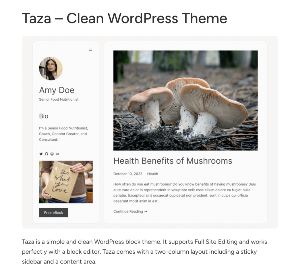Taza-fastest-wordpress-themes